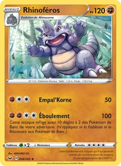 Rhinoféros 98/202 — Sword & Shield