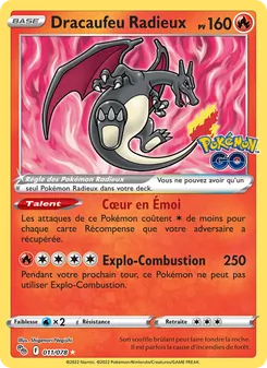 Dracaufeu Radieux 011/078 — Pokémon GO