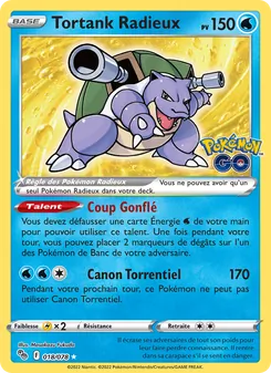 Tortank Radieux 018/078 — Pokémon GO