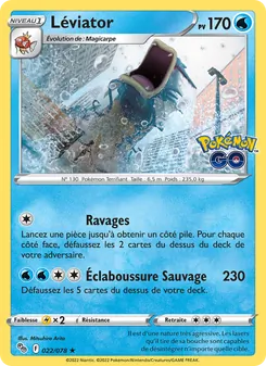 Léviator 022/078 — Pokémon GO