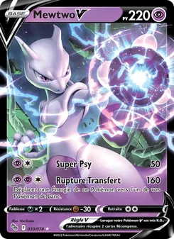Mewtwo V 030/078 — Pokémon GO