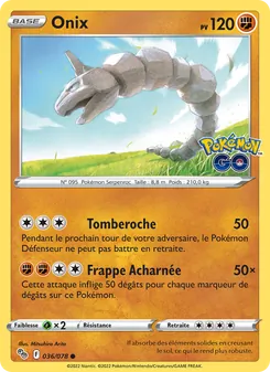 Onix 036/078 — Pokémon GO