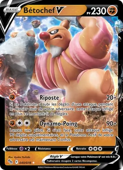 Bétochef V 040/078 — Pokémon GO