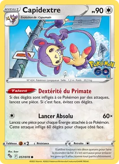 Capidextre 057/078 — Pokémon GO