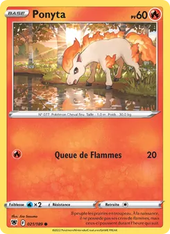 Ponyta 021/189 — Astral Radiance / Astral Radiance Trainer Gallery