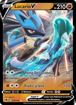Lucario V 078/189 — Astral Radiance / Astral Radiance Trainer Gallery