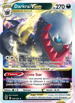 Darkrai VSTAR 099/189 — Astral Radiance / Astral Radiance Trainer Gallery