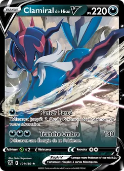 Clamiral de Hisui V 101/189 — Astral Radiance / Astral Radiance Trainer Gallery