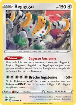 Regigigas 130/189 — Astral Radiance / Astral Radiance Trainer Gallery