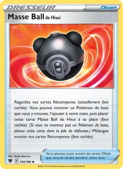 Masse Ball de Hisui 146/189 — Astral Radiance / Astral Radiance Trainer Gallery