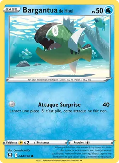 Bargantua de Hisui 044/196 — Lost Origin / Lost Origin Trainer Gallery