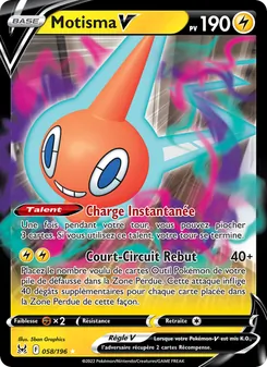 Motisma V 058/196 — Lost Origin / Lost Origin Trainer Gallery