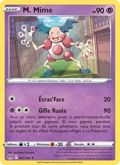 M. Mime 067/196 — Lost Origin / Lost Origin Trainer Gallery