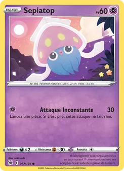 Sepiatop 077/196 — Lost Origin / Lost Origin Trainer Gallery