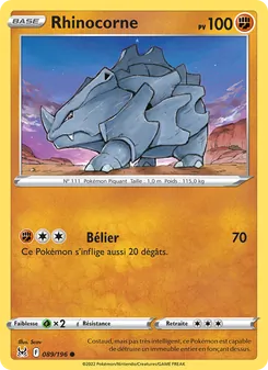 Rhinocorne 089/196 — Lost Origin / Lost Origin Trainer Gallery