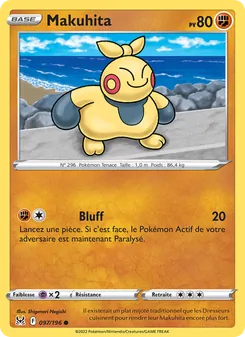 Makuhita 097/196 — Lost Origin / Lost Origin Trainer Gallery