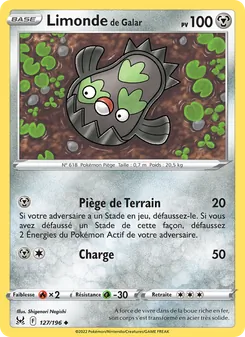 Limonde de Galar 127/196 — Lost Origin / Lost Origin Trainer Gallery