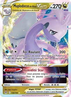 Muplodocus de Hisui VSTAR 136/196 — Lost Origin / Lost Origin Trainer Gallery