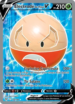 Électrode de Hisui V 172/196 — Lost Origin / Lost Origin Trainer Gallery