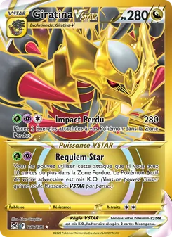 Giratina VSTAR 212/196 — Lost Origin / Lost Origin Trainer Gallery