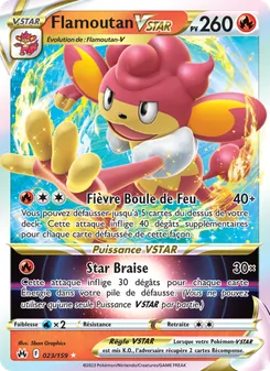 Flamoutan VSTAR 023/159 — Crown Zenith / Crown Zenith Galarian Gallery