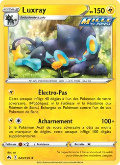 Luxray 043/159 — Crown Zenith / Crown Zenith Galarian Gallery
