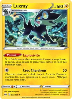 Luxray 044/159 — Crown Zenith / Crown Zenith Galarian Gallery
