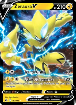 Zeraora V 053/159 — Crown Zenith / Crown Zenith Galarian Gallery