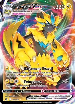 Zeraora VMAX 054/159 — Crown Zenith / Crown Zenith Galarian Gallery