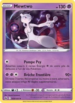 Mewtwo 059/159 — Crown Zenith / Crown Zenith Galarian Gallery