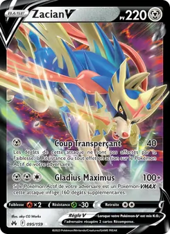Zacian V 095/159 — Crown Zenith / Crown Zenith Galarian Gallery