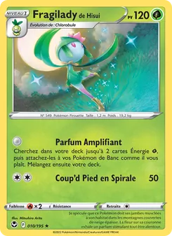 Fragilady de Hisui 010/195 — Silver Tempest / Silver Tempest Trainer Gallery