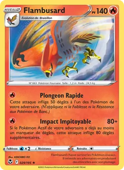 Flambusard 029/195 — Silver Tempest / Silver Tempest Trainer Gallery