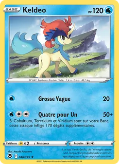 Keldeo 046/195 — Silver Tempest / Silver Tempest Trainer Gallery