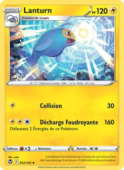 Lanturn 052/195 — Silver Tempest / Silver Tempest Trainer Gallery
