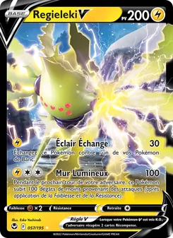 Regieleki V 057/195 — Silver Tempest / Silver Tempest Trainer Gallery