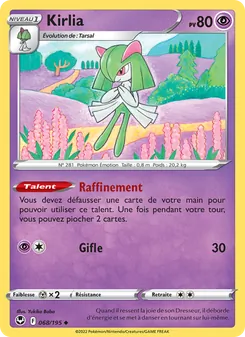 Kirlia 068/195 — Silver Tempest / Silver Tempest Trainer Gallery