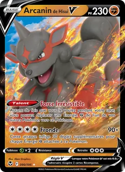 Arcanin de Hisui V 090/195 — Silver Tempest / Silver Tempest Trainer Gallery