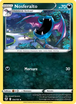 Nosferalto 104/195 — Silver Tempest / Silver Tempest Trainer Gallery