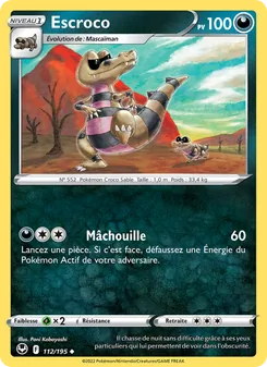 Escroco 112/195 — Silver Tempest / Silver Tempest Trainer Gallery