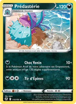 Prédastérie 115/195 — Silver Tempest / Silver Tempest Trainer Gallery