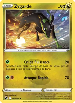 Zygarde 134/195 — Silver Tempest / Silver Tempest Trainer Gallery