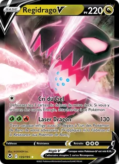 Regidrago V 135/195 — Silver Tempest / Silver Tempest Trainer Gallery