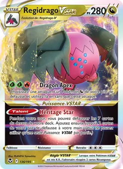 Regidrago VSTAR 136/195 — Silver Tempest / Silver Tempest Trainer Gallery