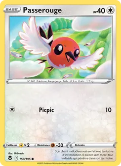 Passerouge 150/195 — Silver Tempest / Silver Tempest Trainer Gallery