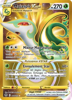 Majaspic VSTAR 210/195 — Silver Tempest / Silver Tempest Trainer Gallery