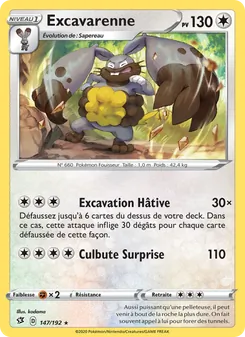 Excavarenne 147/192 — Rebel Clash