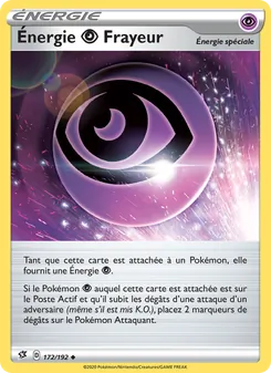 Énergie Psychic Frayeur 172/192 — Rebel Clash