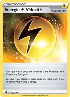 Énergie Lightning Vélocité 173/192 — Rebel Clash