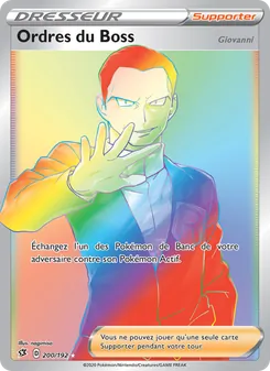 Ordres du Boss (Giovanni) 200/192 — Rebel Clash